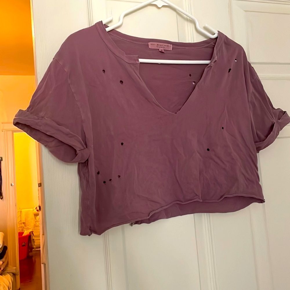 Vintage clothing, short top, T-shirt, Size XS